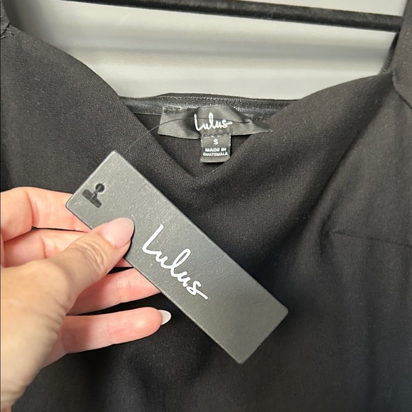 Lulu's Black High Low Dress - Picture 4 of 5